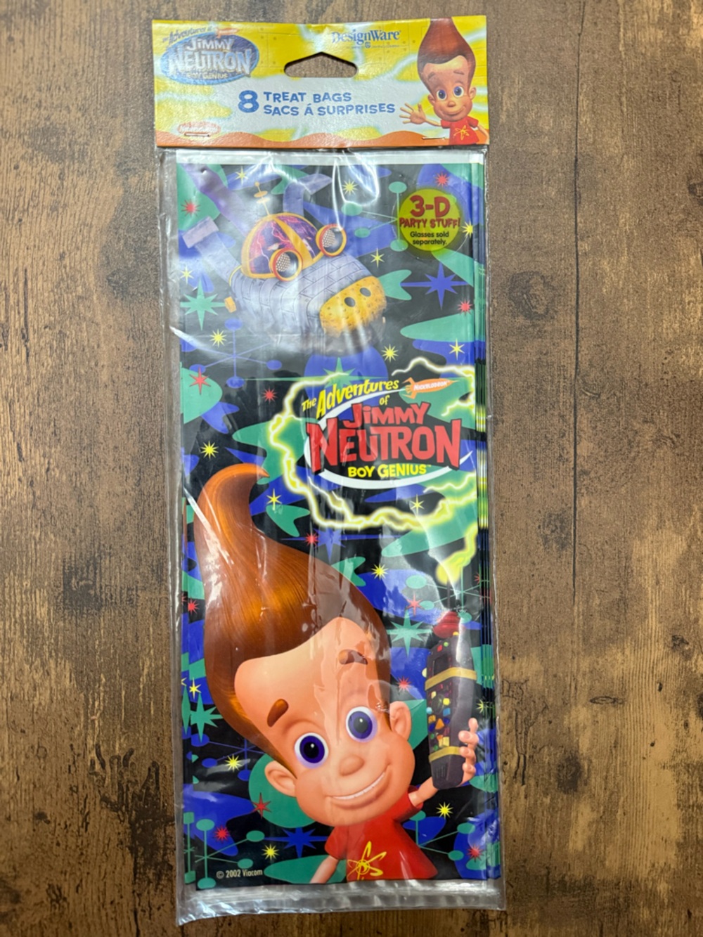 NWT Vintage Jimmy Neutron Treat Bags - Multicolor